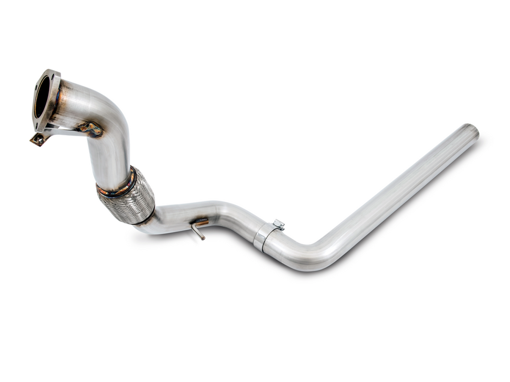 AWE Tuning AWE Track Edition Exhaust for B9 A4, Dual Outlet - Diamond Black Tips (includes DP)