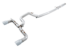 Load image into Gallery viewer, AWE Tuning AWE Track Edition Cat-back Exhaust for Ford Focus RS - Chrome Silver Tips