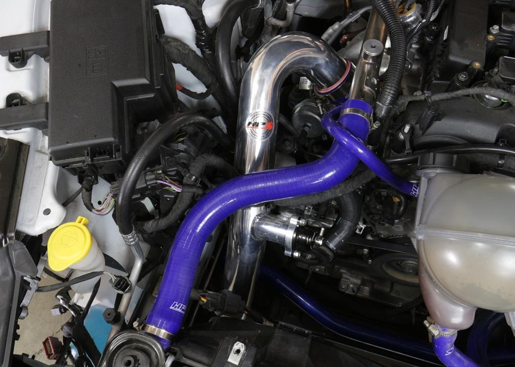 HPS Performance Intercooler Charge Pipe Kit (Cold and Hot Side), Black, 17-101WB