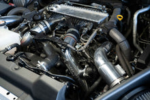 Load image into Gallery viewer, HPS Performance Intercooler Charge Pipe Kit (Hot Side), Black, 17-148WB