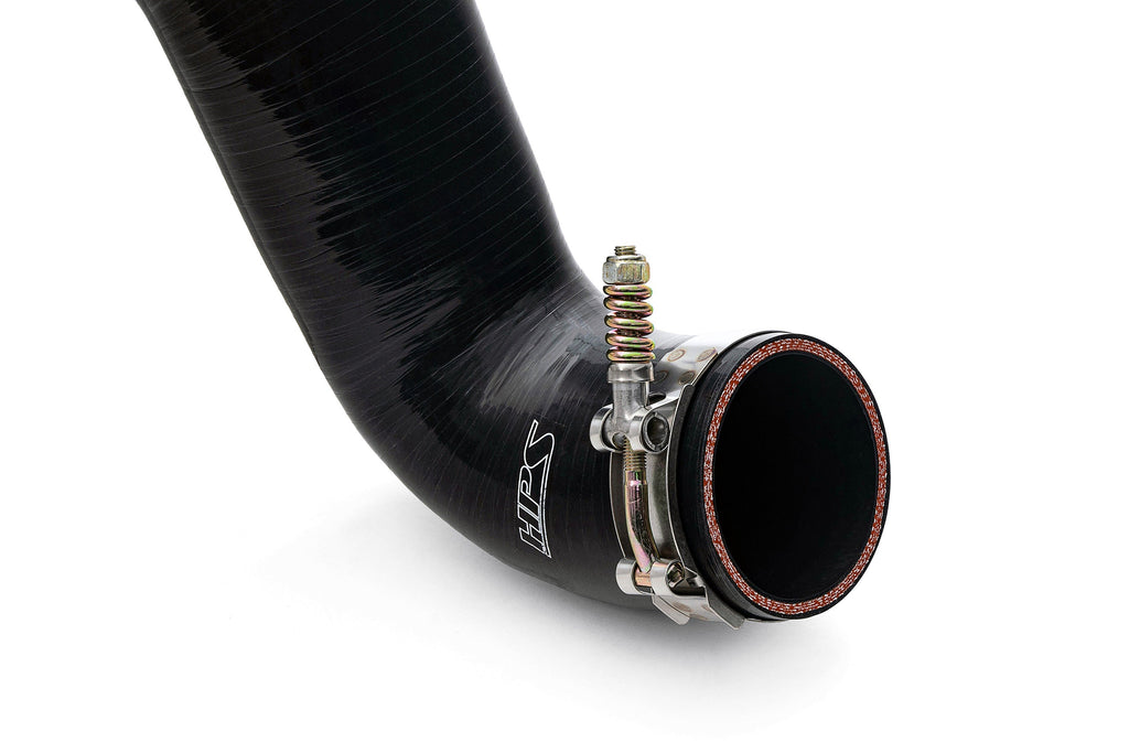 HPS Cold Side Charge Pipe with CAC Hose Intercooler Boot, Polished, 17-154P