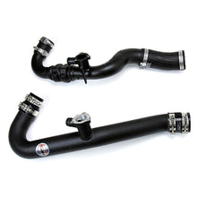 Load image into Gallery viewer, HPS Performance Intercooler Charge Pipe Kit (Cold and Hot Side), Black, 17-101WB