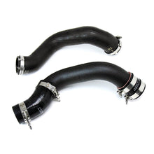 Load image into Gallery viewer, HPS Performance Intercooler Charge Pipe Kit (Cold and Hot Side), Black, 17-101WB