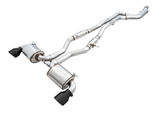 Load image into Gallery viewer, AWE Tuning AWE Resonated Touring Edition Exhaust for A90 Supra - 5&quot; Diamond Black Tips