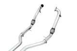 AWE Tuning AWE Track Edition Exhaust for Audi B9 S5 Coupe - Non-Resonated - Diamond Black 102mm Tips