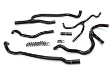 Load image into Gallery viewer, HPS Performance High Temp Reinforced Silicone Heater Coolant Hose Kit Black 57-1660-BLK