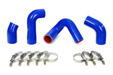 Load image into Gallery viewer, HPS Performance Silicone Transmission Oil Cooler Coolant Hose Kit Mack Trucks 2007-2010 LEU612 Replace OE Part # 20934539  21548313  21794132  21794129 Blue 57-1708-BLUE