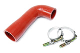 HPS Performance Silicone Transmission Oil Cooler Coolant Hose Volvo Mack MP7 Engine Trucks, replace OE Part # 22882161 , 57-1714, Orange, 57-1714