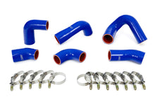 Load image into Gallery viewer, HPS Performance Silicone Transmission Oil Cooler Coolant Hose Kit Mack Trucks 2007-2016 MP7 Engine Replace OE Part # 22882156  21251570  21548313  21794132  21794129  21209748 Blue 57-1720-BLUE
