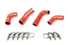 Load image into Gallery viewer, HPS Performance Silicone Transmission Oil Cooler Coolant Hose Kit Mack Trucks 2007-2016 MP7 Engine Replace OE Part # 20934539  21548313  24926501  21209748 Orange 57-1721