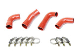 HPS Performance Silicone Transmission Oil Cooler Coolant Hose Kit, Mack Trucks 2007-2016 MP7 Engine Replace OE Part # 20934539 , 21548313 , 24926501 , 21209748, Orange, 57-1721