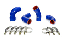 Load image into Gallery viewer, HPS Performance Silicone Transmission Oil Cooler Coolant Hose Kit Mack Trucks 2007-2016 MP7 Engine Replace OE Part # 85134464  21794125  21251570  21794132  21794129 Blue 57-1722-BLUE