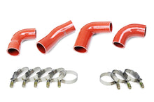 Load image into Gallery viewer, HPS Performance Silicone Transmission Oil Cooler Coolant Hose Kit Mack Trucks 2007-2016 MP7 Engine Replace OE Part # 85134464  21794125  21251570  21794132  21794129 Orange 57-1722