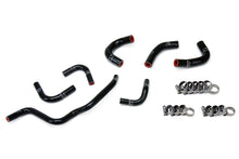 Load image into Gallery viewer, HPS Performance High Temp Reinforced Silicone Oil Cooler and Throttle Body Coolant Hose Kit Black 57-1857-BLK