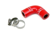 Load image into Gallery viewer, HPS Performance Silicone High Temp Reinforced Oil Cooler Coolant Elbow Hose Red 57-1881-RED
