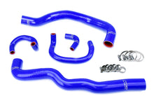 Load image into Gallery viewer, HPS Performance Silicone Radiator and Heater Coolant Hose Kit 98-05 Lexus GS300 GS400 with 2JZ-GTE VVT-i Swap Blue 57-2082-BLUE