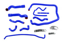 Load image into Gallery viewer, HPS Performance High Temp Reinforced Silicone Radiator Heater throttle body and expansion tank Coolant Hose Kit Blue 57-2088-BLUE