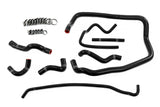 HPS Performance High Temp Reinforced Silicone Heater, Throttle Body and Expansion Tank Coolant Hose Kit, Black, 57-2138-BLK