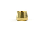 -4 Brass Olive Insert Replacement for HPS 350 Series PTFE Teflon Fuel Line Hose End Fittings