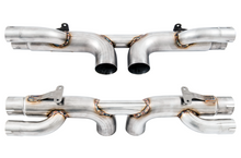 Load image into Gallery viewer, AWE Tuning AWE Center Muffler Delete for Porsche 991.1 / 991.2 GT3 / RS - Chrome Silver Tips