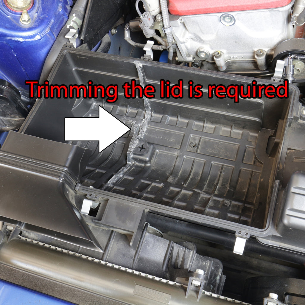HPS Performance Silicone Air Intake Kit, Blue, 827-610BL