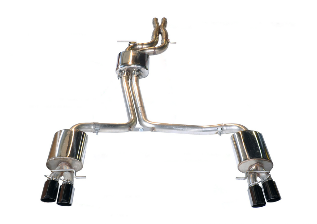 AWE Tuning AWE Touring Edition Exhaust System for B8 S5 4.2L - Diamond Black Tips