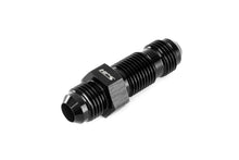 Load image into Gallery viewer, HPS Performance Straight -8 AN Male to Male Bulkhead Adapter Aluminum Black