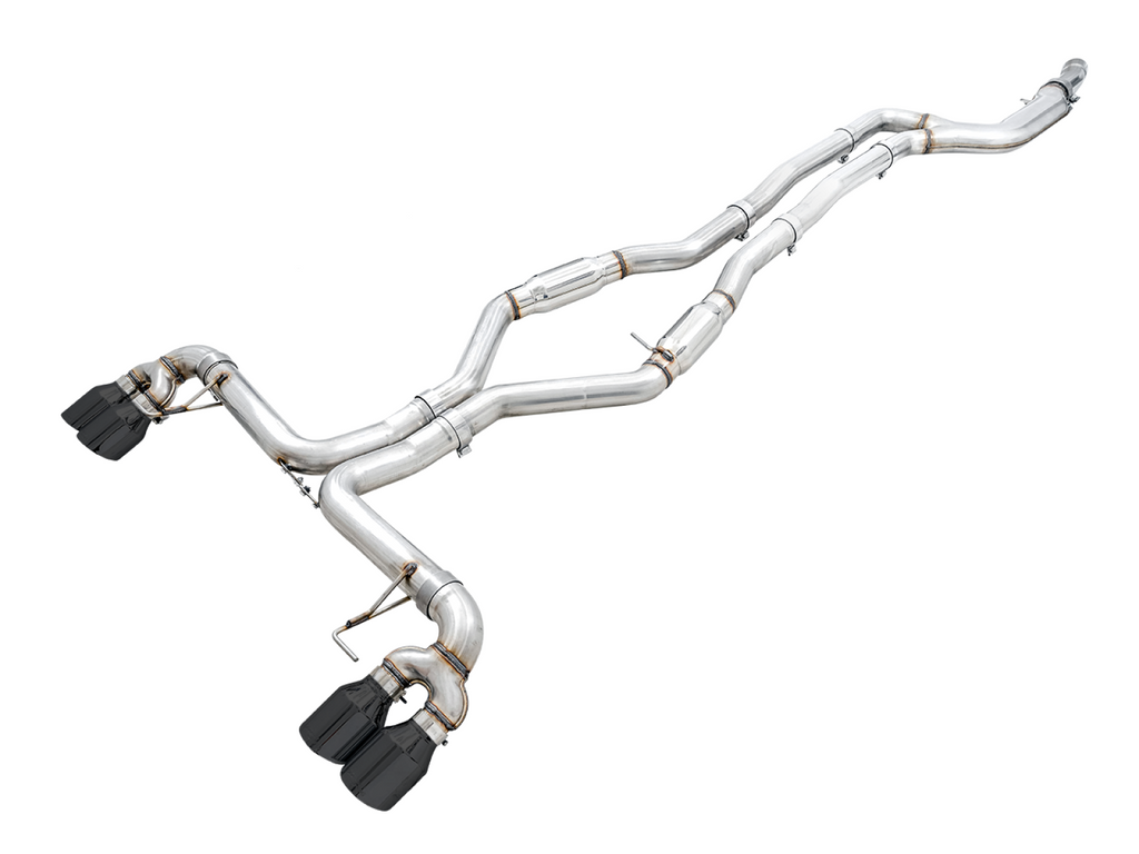 AWE Tuning AWE Track Edition Exhaust for G20 M340i - Diamond Black Tips