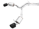 AWE Tuning AWE Touring Edition Exhaust for Audi B9.5 RS 5 Sportback - Non-Resonated - Diamond Black RS-style Tips