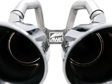 Load image into Gallery viewer, AWE Tuning AWE Track Edition Axle-back Exhaust for C7 Corvette Z06 / ZR1 / Grand Sport Manual - Chrome Silver Tips