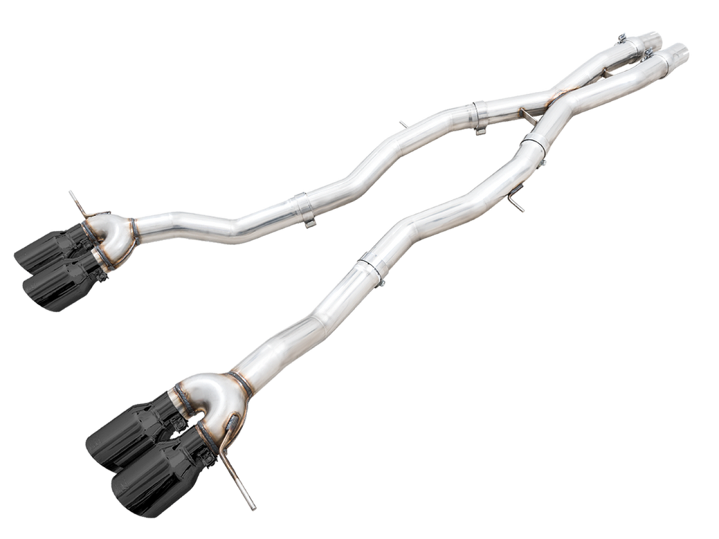AWE Tuning AWE Track Edition Catback Exhaust for BMW G8X M3/M4 - Diamond Black Tips