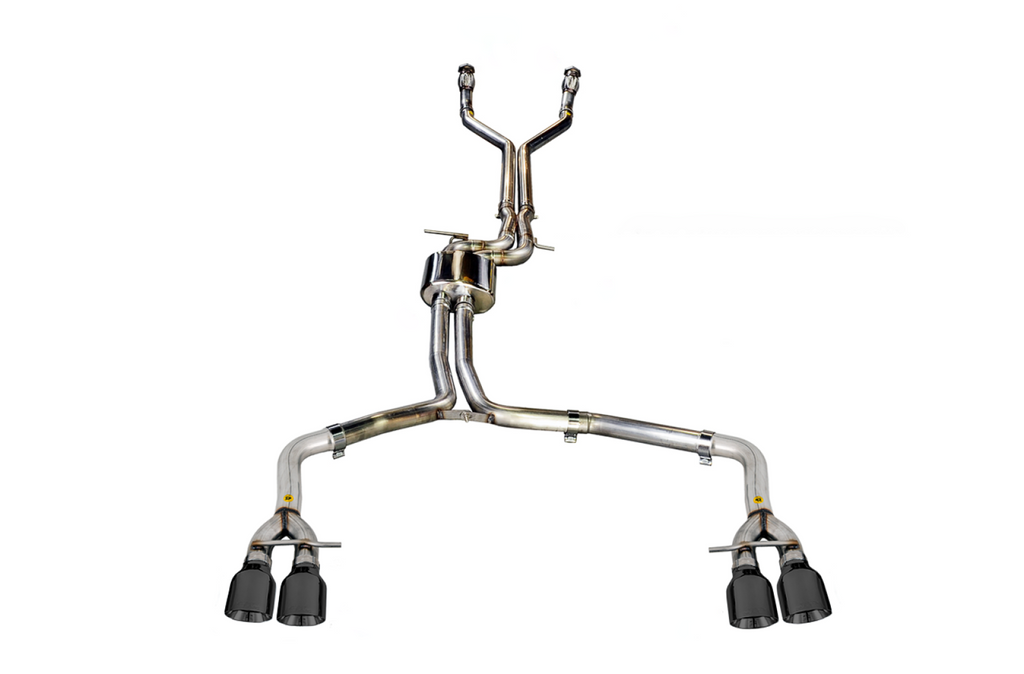 AWE Tuning AWE Track Edition Exhaust for Audi C7 S7 4.0T - Diamond Black Tips