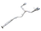 AWE Tuning AWE Track Edition Exhaust for VB Subaru WRX - Chrome Silver