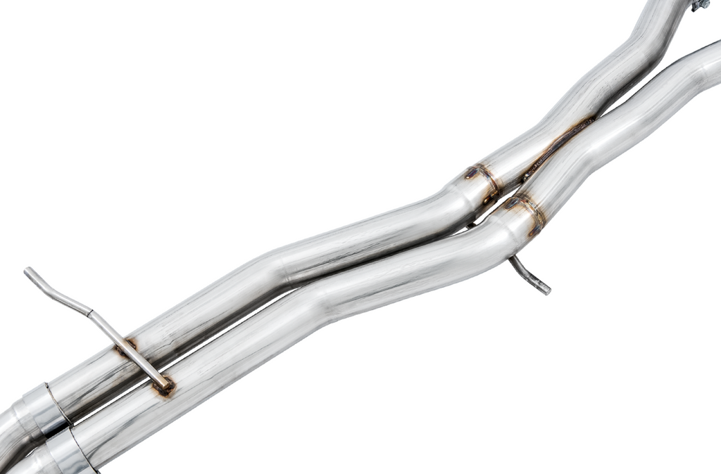 AWE Tuning AWE SwitchPath? Exhaust for Audi B9 S5 Coupe - Non-Resonated - Diamond Black 90mm Tips