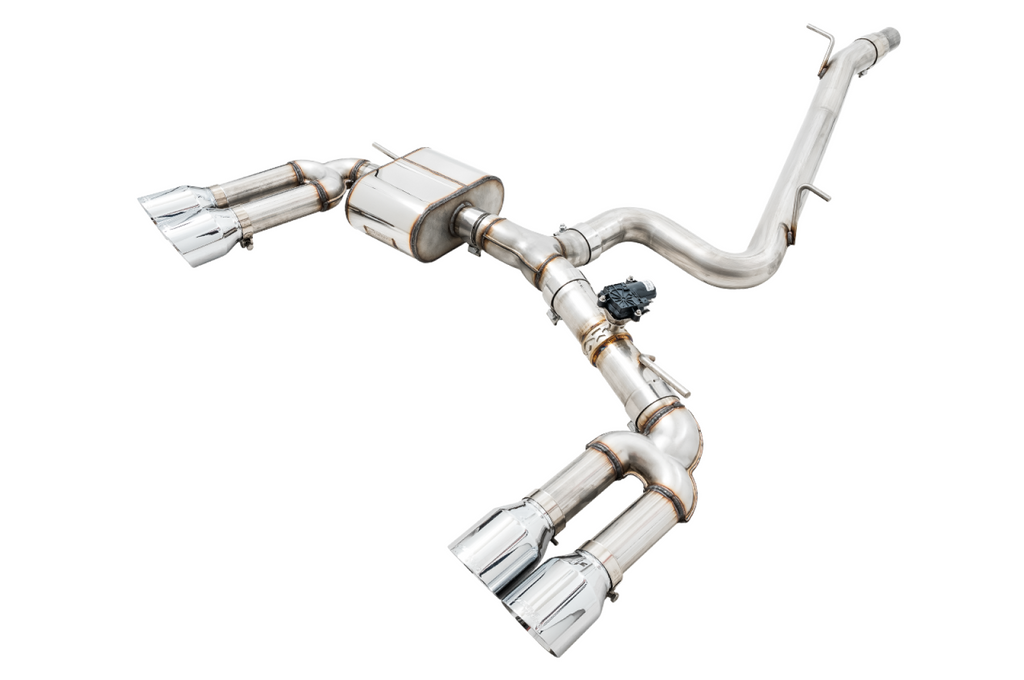 AWE Tuning AWE SwitchPath™ Exhaust for Audi 8V S3 - Chrome Silver Tips, 102mm