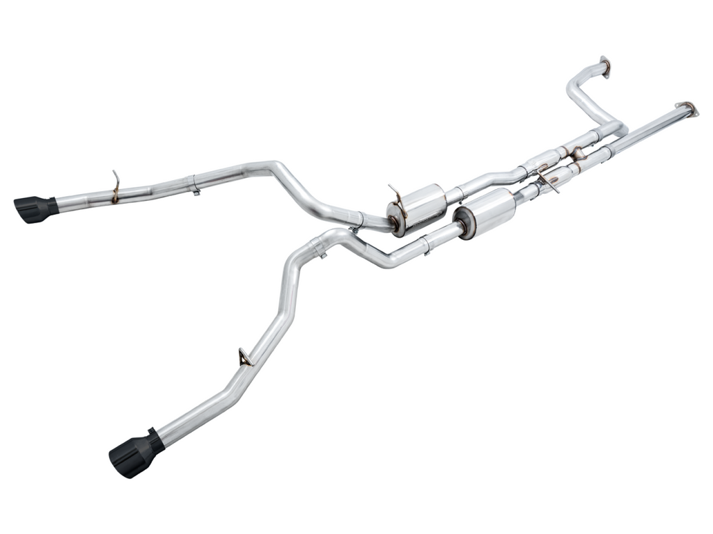 AWE Tuning AWE 0FG Catback Exhaust for RAM TRX - Diamond Black Tips