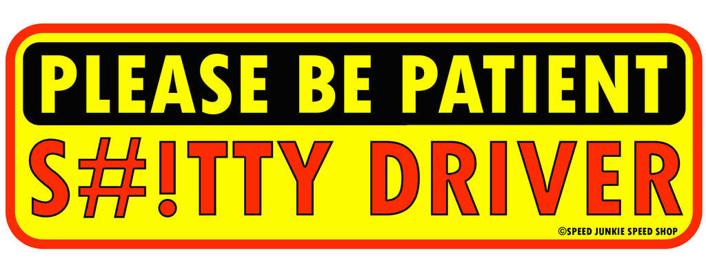 Student Driver sticker
