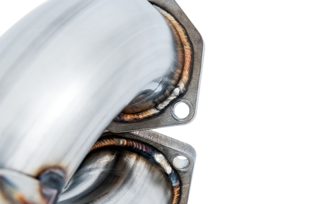 AWE Tuning AWE Track Edition Exhaust for Audi B9 S4 - Non-Resonated - Chrome Silver 102mm Tips