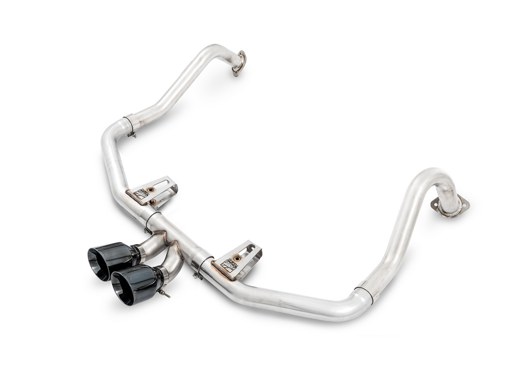 AWE Tuning AWE Track Edition Exhaust for Porsche 718 Boxster / Cayman - Diamond Black Tips