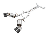 AWE Tuning AWE Touring Edition Catback Exhaust for Gen6 Camaro SS / ZL1 - Non-Resonated - Diamond Black Tips (Quad Outlet)