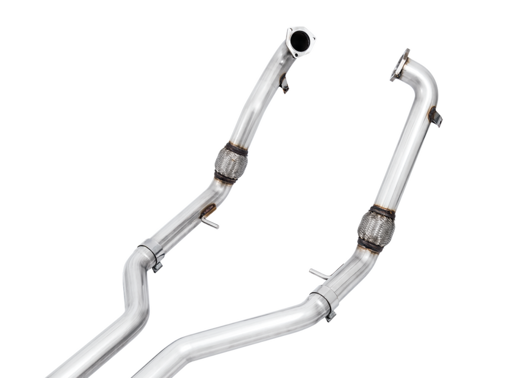 AWE Tuning AWE Track Edition Exhaust for Audi B9 S5 Coupe - Non-Resonated - Diamond Black 90mm Tips