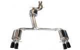 AWE Tuning AWE Touring Edition Exhaust System for B8/8.5 S5 Cabrio (Exhaust   Resonated Downpipes) - Chrome Silver Tips