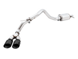 AWE Tuning AWE 0FG Exhaust with BashGuard for Ford Ranger - Dual Diamond Black Tips