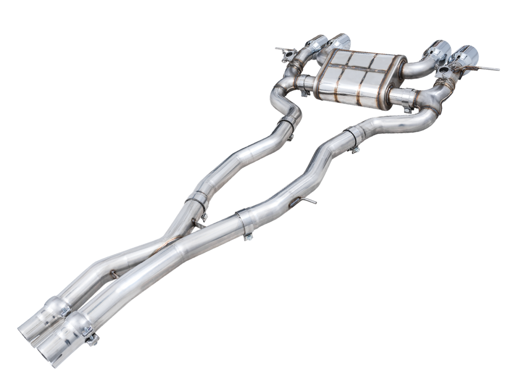 AWE Tuning AWE SwitchPath Catback Exhaust for BMW G8X M3/M4 - Diamond Black Tips