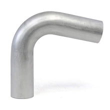 Load image into Gallery viewer, HPS 3 inch OD 100 Degree Bend 6061 Aluminum Elbow 16 Gauge w/ 3 inch CLR