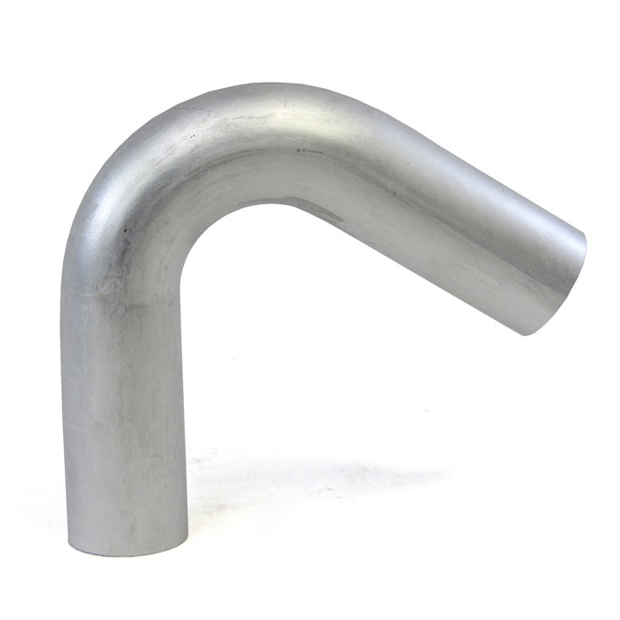 HPS 2.5 inch OD 120 Degree Bend 6061 Aluminum Elbow 16 Gauge w/ 4 inch CLR