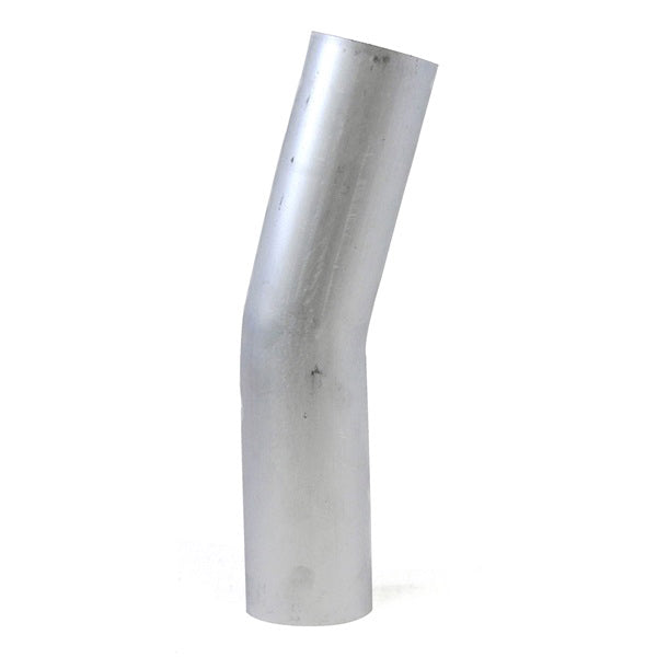 HPS 4 inch OD 15 Degree Bend 6061 Aluminum Elbow 16 Gauge w/ 4 inch CLR