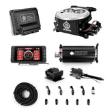 Deuces Wild 2-bbl EFI - (Black) Master Kit