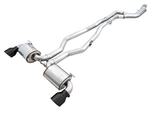 Load image into Gallery viewer, AWE Tuning AWE Non-Resonated Touring Edition Exhaust for A90 Supra - 5&quot; Diamond Black Tips