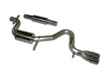 AWE Tuning AWE Performance Cat-back Exhaust for Golf / Rabbit 2.5L - Chrome